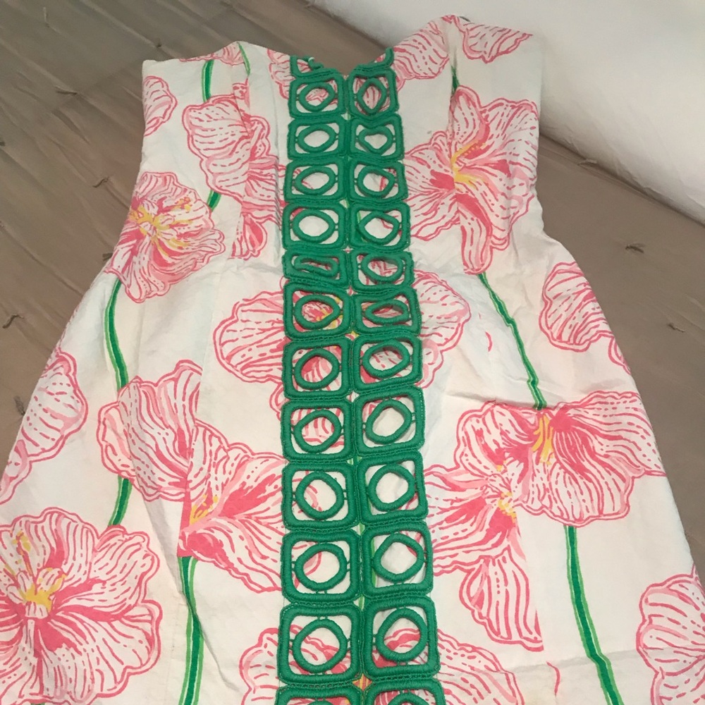 Lily Pulitzer strapless dress. Size 6